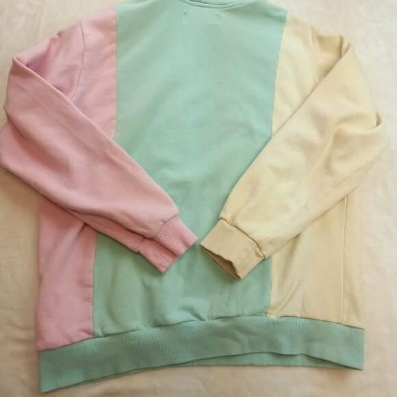Teddy Fresh Color Block Pastel Hoodie (XL) - Picture 8 of 10